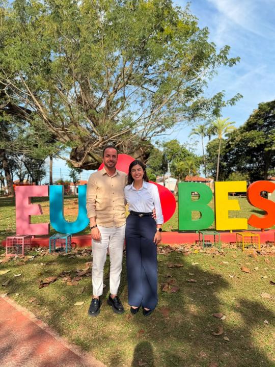 Foto 3 de 6 — Deputada Tabata Amaral visita Boa Esperança do Sul nesta quarta-feira (22)
